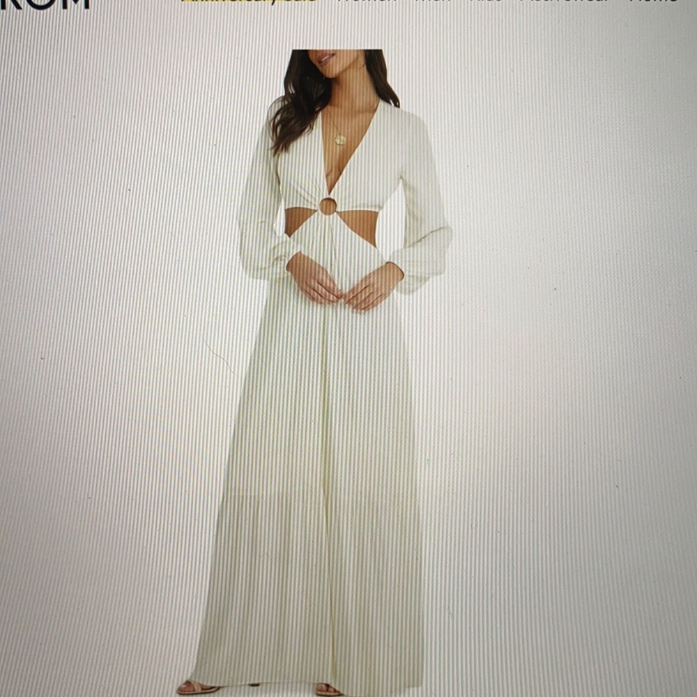 Nordstrom cutout maxi dress